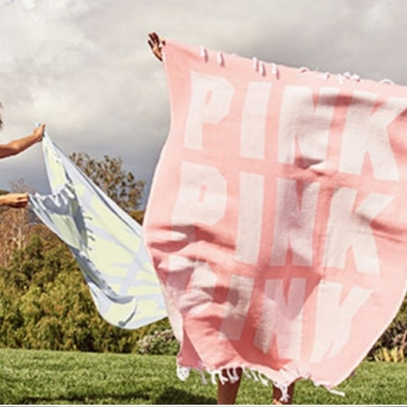PINK Beach Blanket - Picture 1 of 5